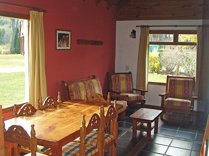 cabaña 4, comedor
